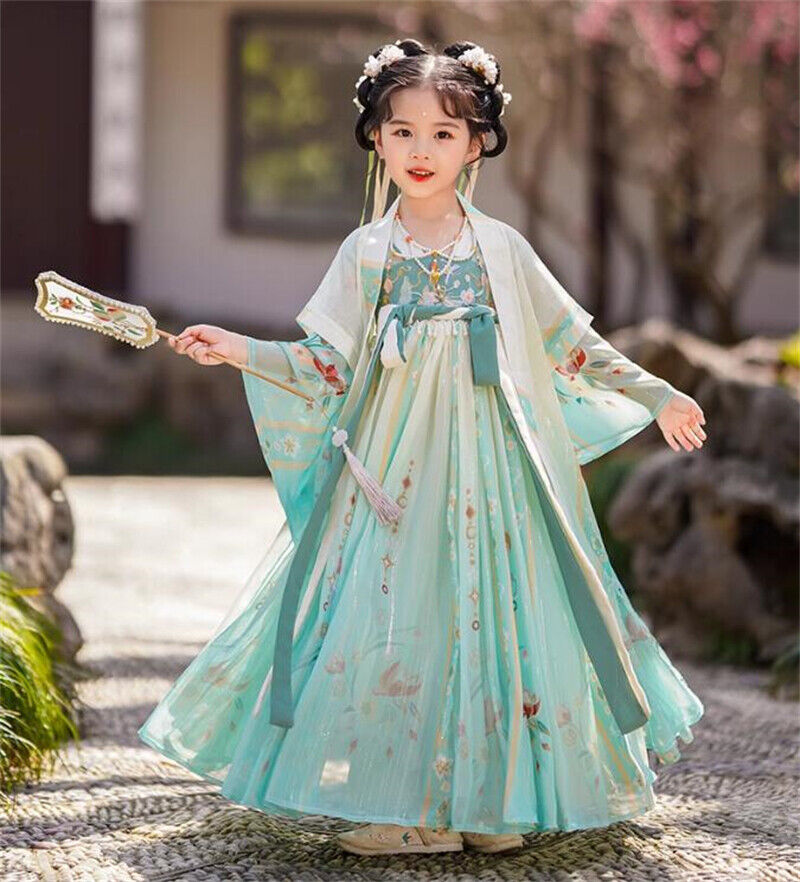 Chinese Traditional Girls Hanfu Dress Fairy Costume Girl Photography Cosplay