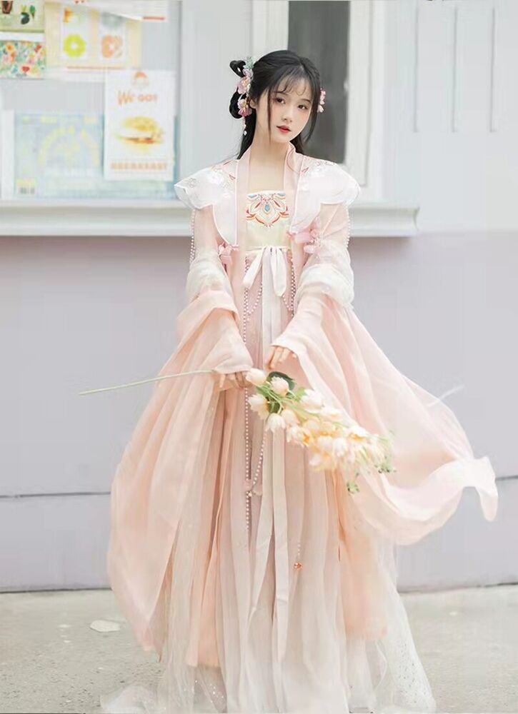 Women Hanfu Dress Chinese Ancient Traditional Hanfu Sets Retro Ethnic Costume