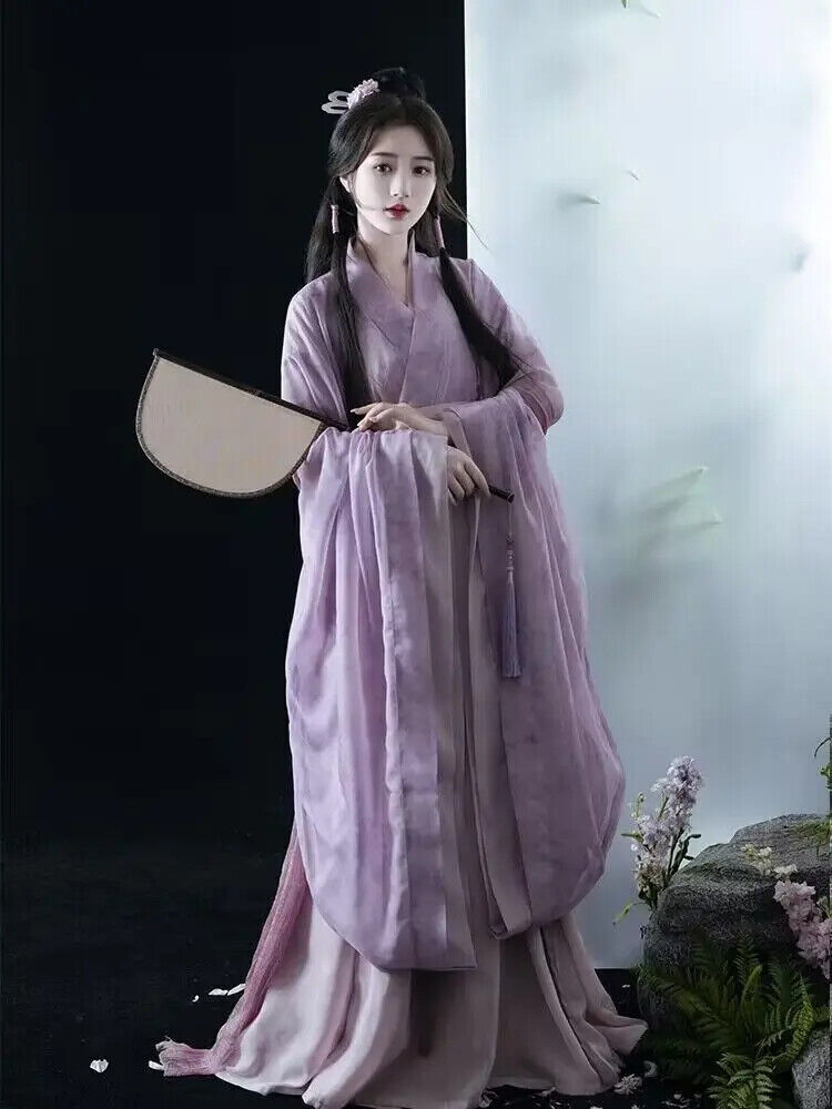 Hanfu Dress Women Ancient Chinese Hanfu 3pcs Sets Cosplay Summer Dance Dress