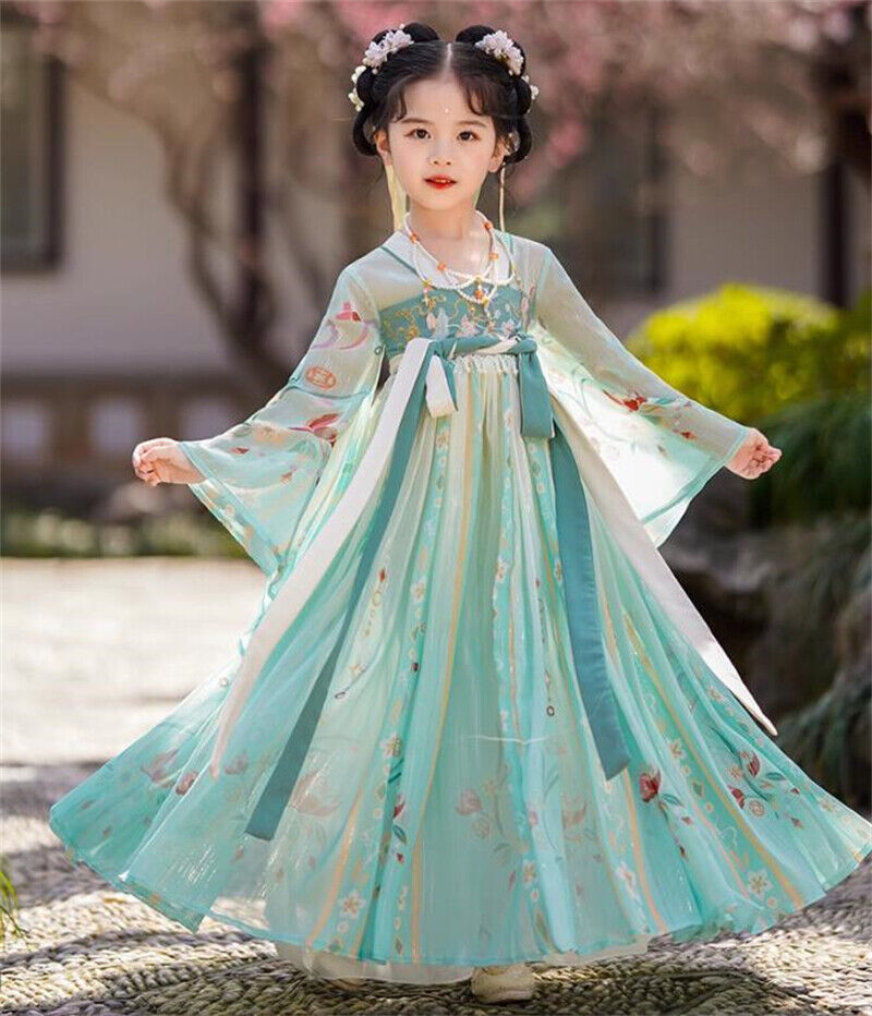 Chinese Traditional Girls Hanfu Dress Fairy Costume Girl Photography Cosplay