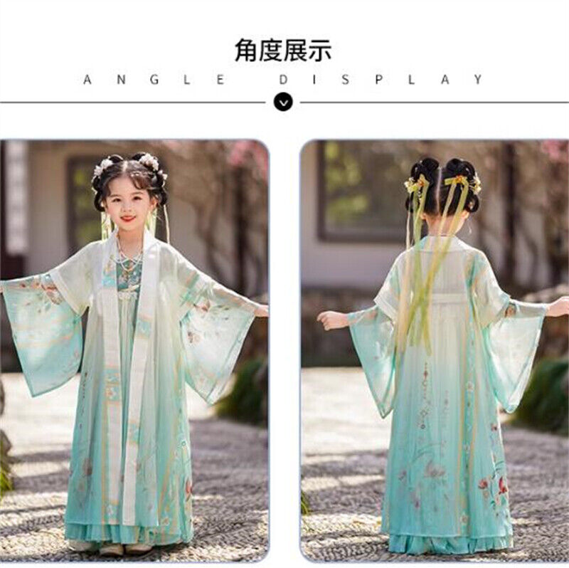 Chinese Traditional Girls Hanfu Dress Fairy Costume Girl Photography Cosplay