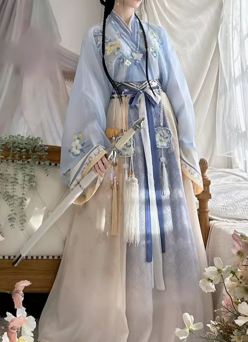 Hanfu Dress Ancient Chinese Traditional Hanfu Women Cosplay Costume Summer Dress