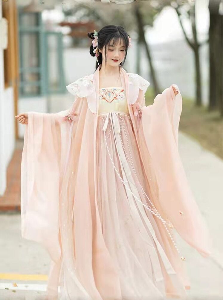 Women Hanfu Dress Chinese Ancient Traditional Hanfu Sets Retro Ethnic Costume