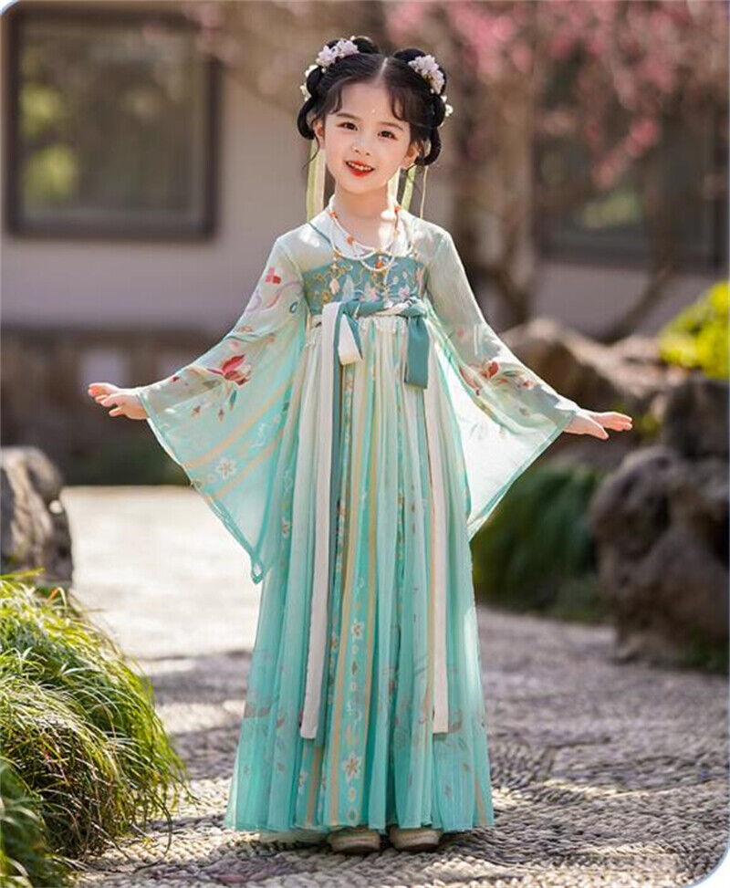 Chinese Traditional Girls Hanfu Dress Fairy Costume Girl Photography Cosplay