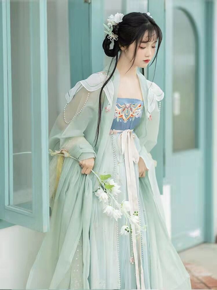 Women Hanfu Dress Chinese Ancient Traditional Hanfu Sets Retro Ethnic Costume