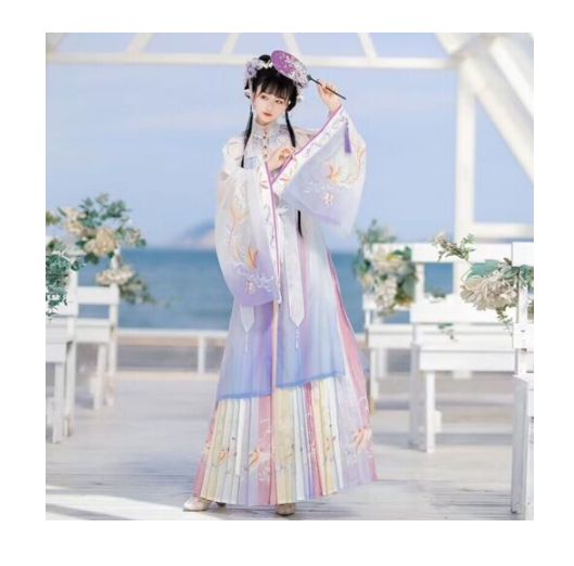 Women Ancient Chinese Traditional Hanfu Dress Cosplay Costume Summer Dance Dress