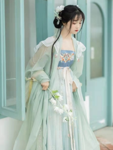 Women Hanfu Dress Chinese Ancient Traditional Hanfu Sets Retro Ethnic Costume